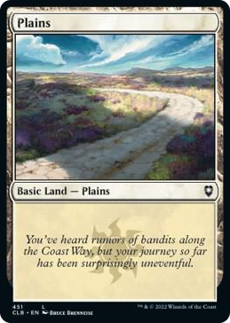 Plains (451) #451 L - Commander Legends: Battle for Baldur's Gate Pokemon card
