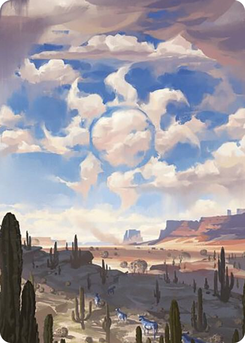 0036 Plains Art Card S Art Series: Outlaws of Thunder Junction