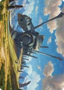 0062 Plains Art Card (62/81) S Art Series: Dominaria United