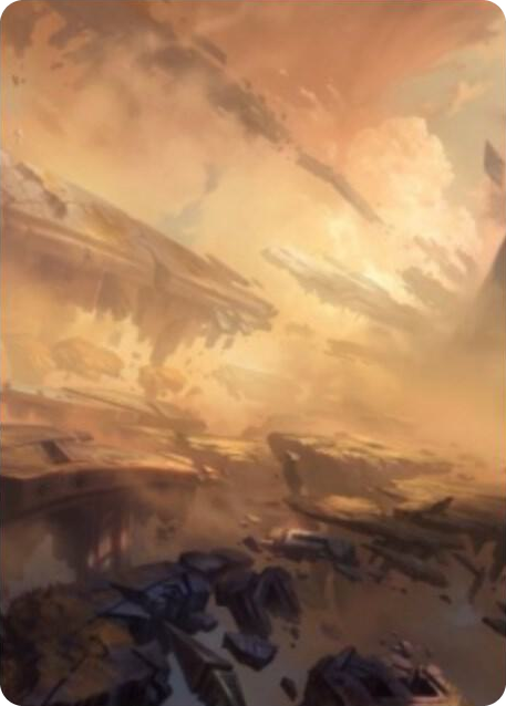 0007 Plains Art Card (7/81) S Art Series: Zendikar Rising