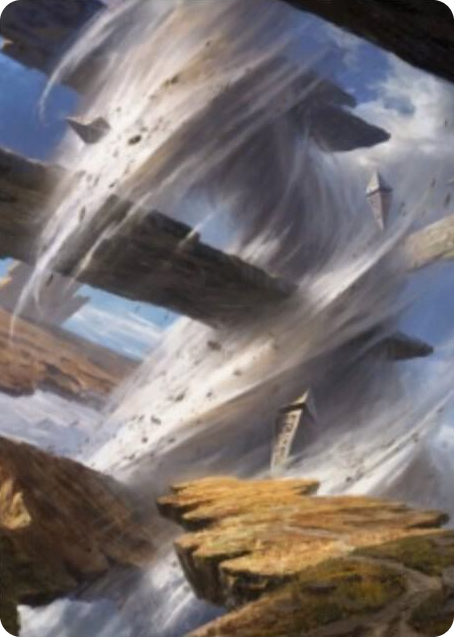 0008 Plains Art Card (8/81) S Art Series: Zendikar Rising