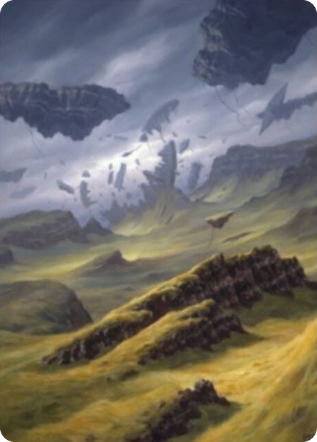 0009 Plains Art Card (9/81) S Art Series: Zendikar Rising