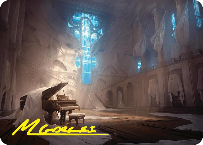 Plains Art Card (Gold-Stamped Signature) #29 S - Art Series: Duskmourn: House of Horror Pokemon card