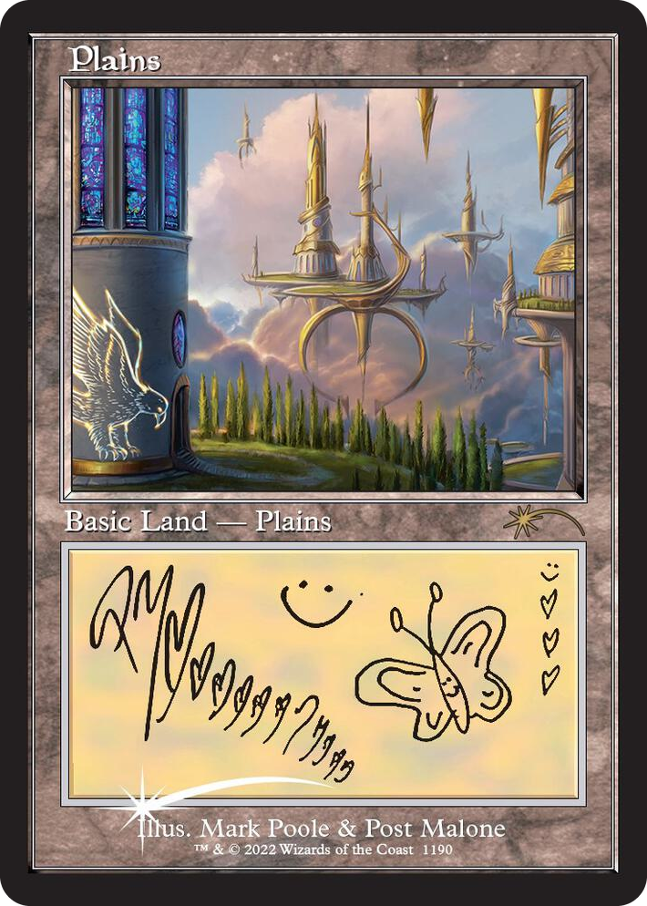 1190 Plains (Post Malone) L Secret Lair Drop Series