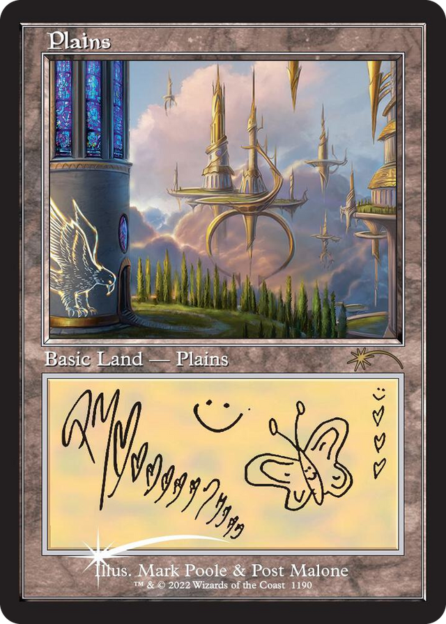1190 Plains (Post Malone) L Secret Lair Drop Series