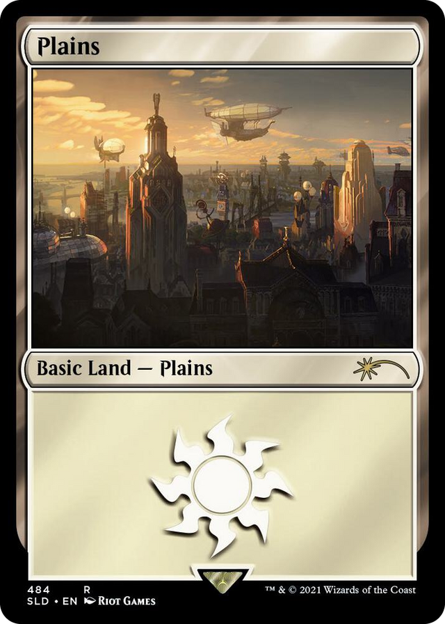 0484 Plains (Secret Lair x Arcane: Lands) R Secret Lair Drop Series