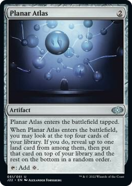 Planar Atlas #51 U - Jumpstart 2022 Pokemon card