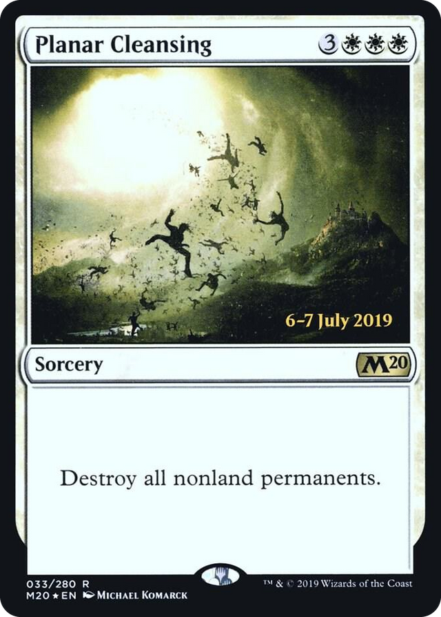0033 Planar Cleansing R Prerelease Cards
