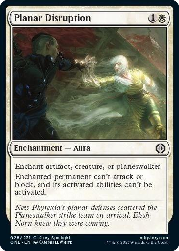 0028 Planar Disruption C Phyrexia: All Will Be One