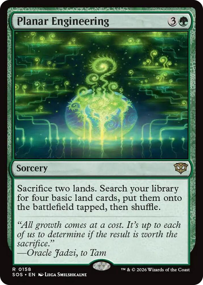 0158 Planar Engineering R Secrets of Strixhaven