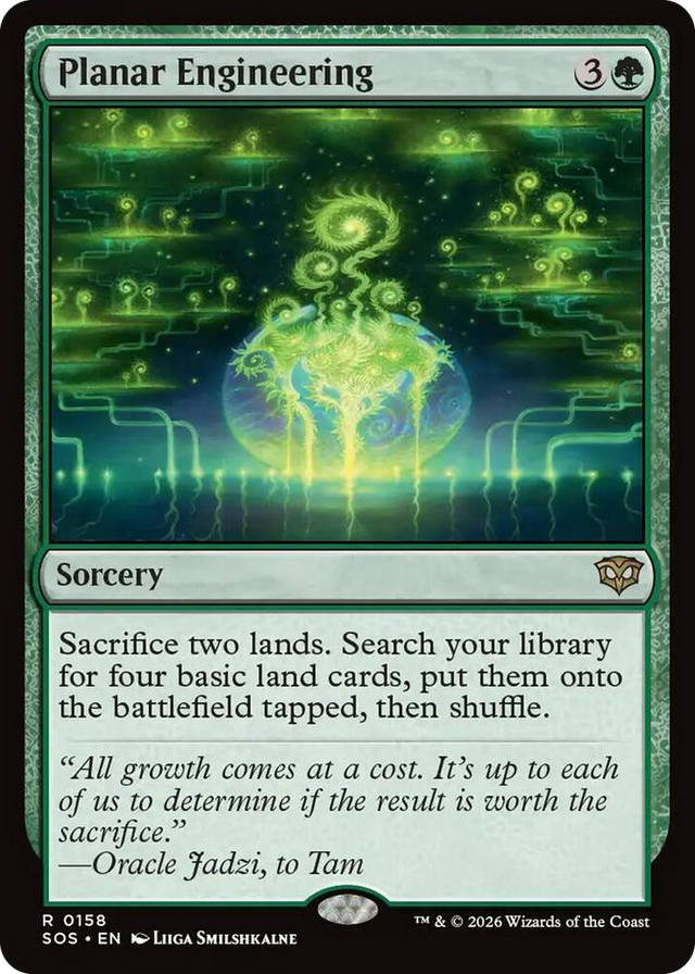 0158 Planar Engineering R Secrets of Strixhaven