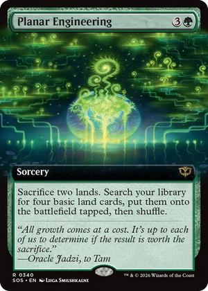 0340 Planar Engineering (Extended Art) R Secrets of Strixhaven