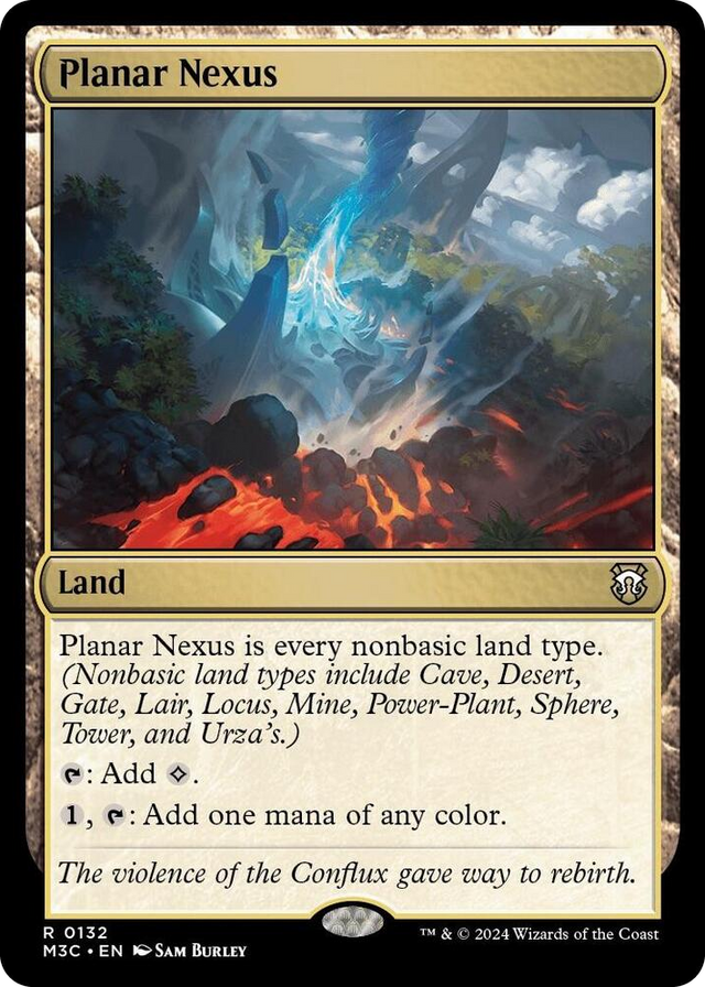 0132 Planar Nexus R Commander: Modern Horizons 3