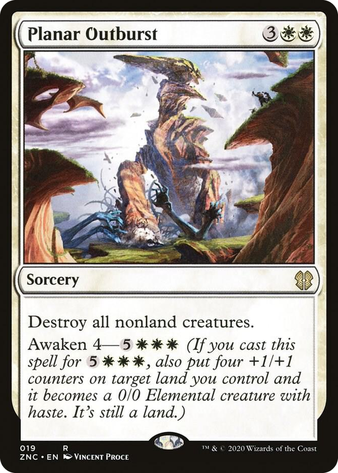 0019 Planar Outburst R Commander: Zendikar Rising