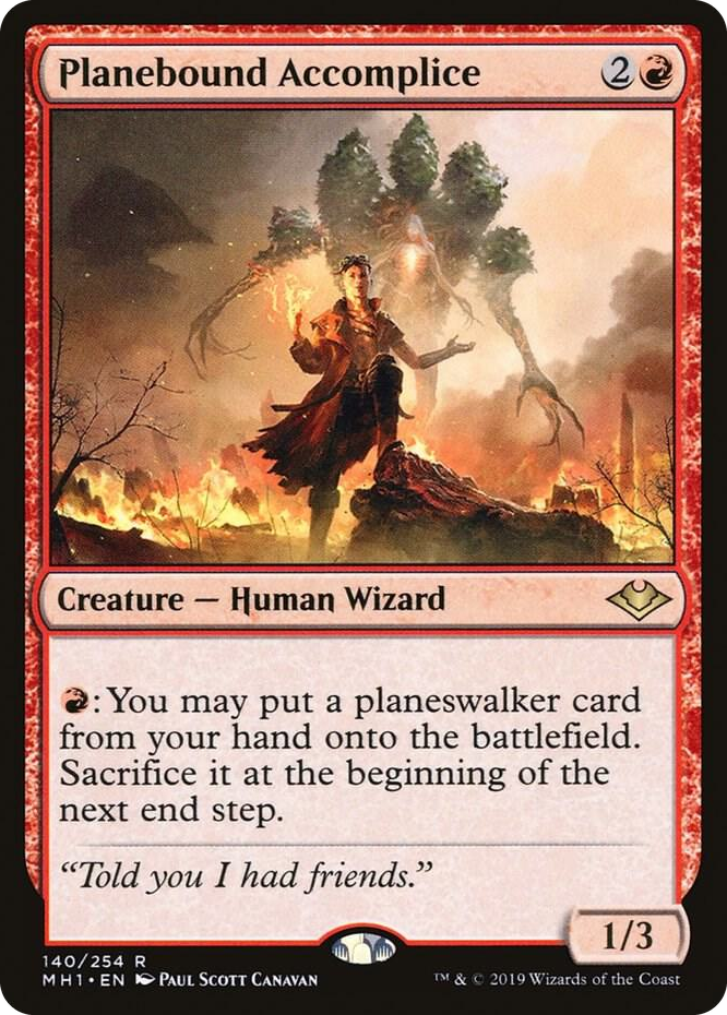 0140 Planebound Accomplice R Modern Horizons