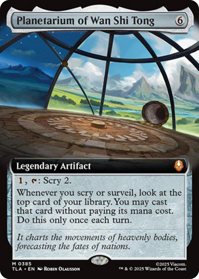0385 Planetarium of Wan Shi Tong (Extended Art) M The Last Airbender