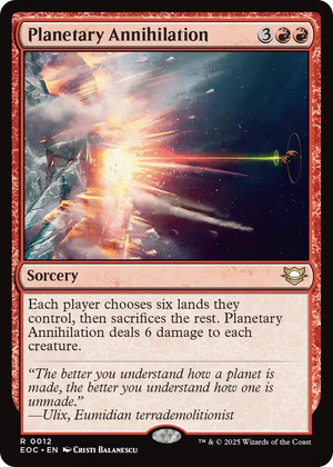 0012 Planetary Annihilation R Commander: Edge of Eternities