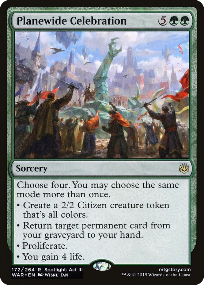 0172 Planewide Celebration R War of the Spark