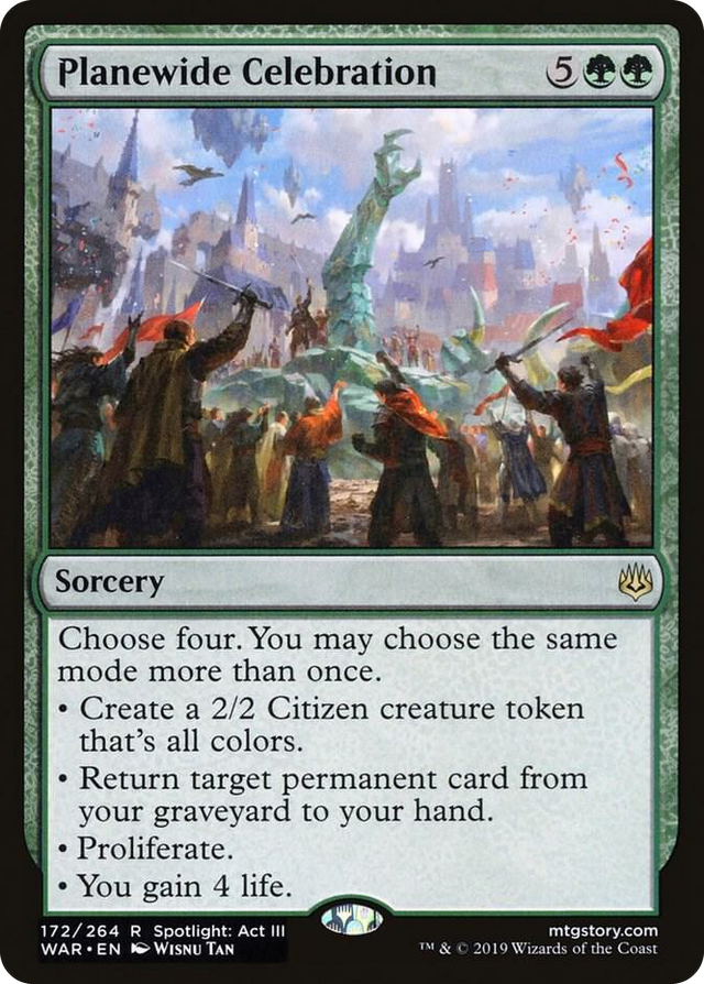 0172 Planewide Celebration R War of the Spark