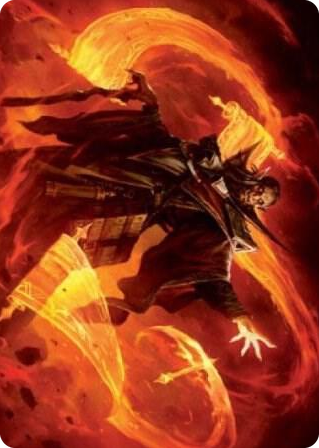 0053 Plargg, Dean of Chaos Art Card S Art Series: Strixhaven