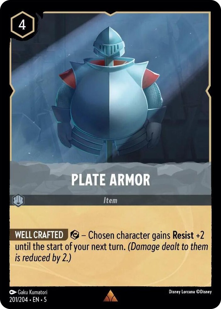 0201 Plate Armor Rare Shimmering Skies