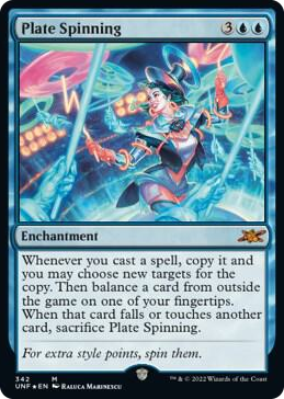 0342 Plate Spinning (Galaxy Foil) M Unfinity