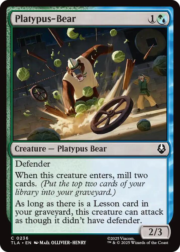 0236 Platypus-Bear C The Last Airbender