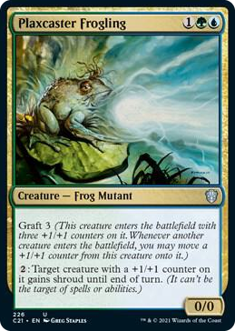 0226 Plaxcaster Frogling U Commander 2021