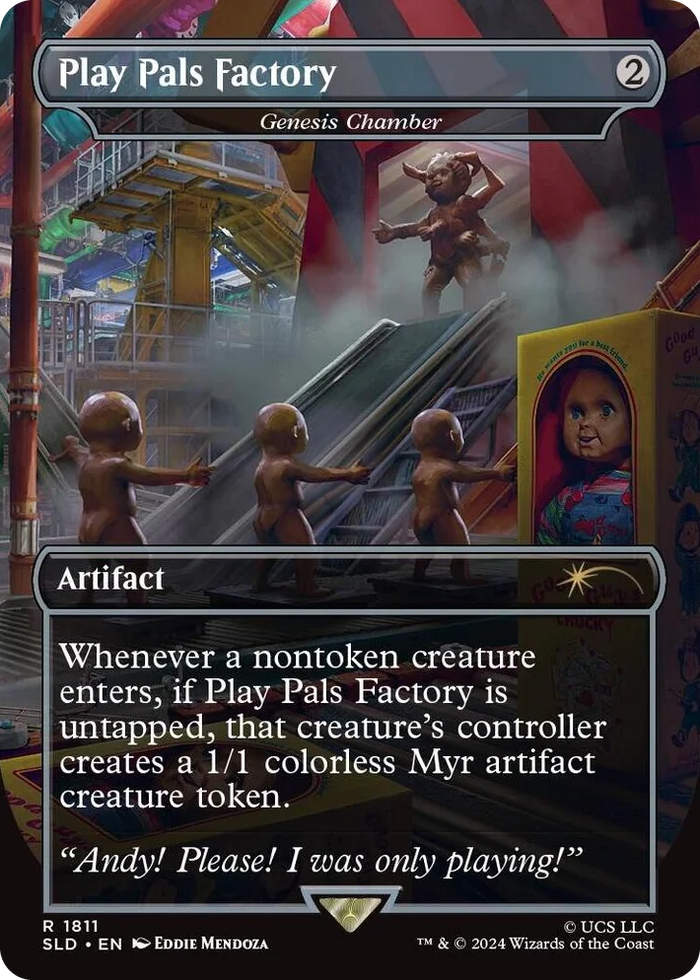 1811 Play Pals Factory - Genesis Chamber R Secret Lair Drop Series