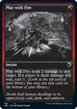 0154 Play with Fire U Innistrad: Double Feature
