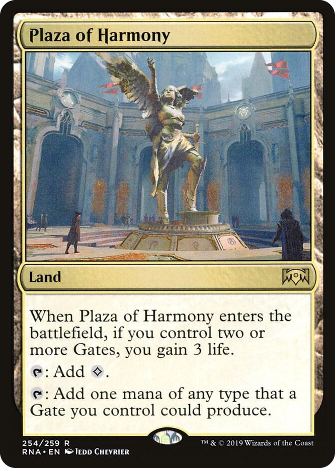 0254 Plaza of Harmony R Ravnica Allegiance