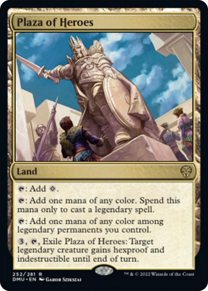 0252 Plaza of Heroes R Dominaria United