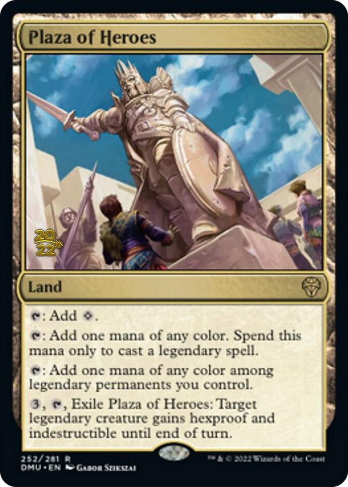 Plaza of Heroes #252 R - Prerelease Cards Pokemon card