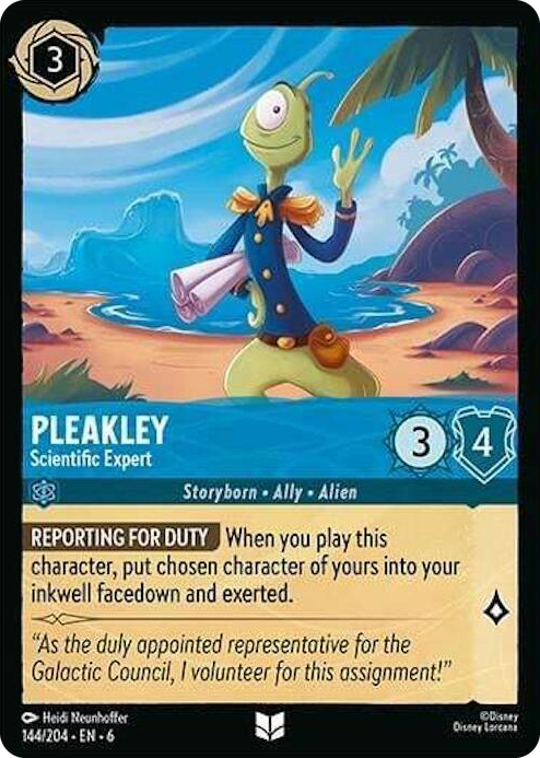 0144 Pleakley - Scientific Expert Uncommon Azurite Sea