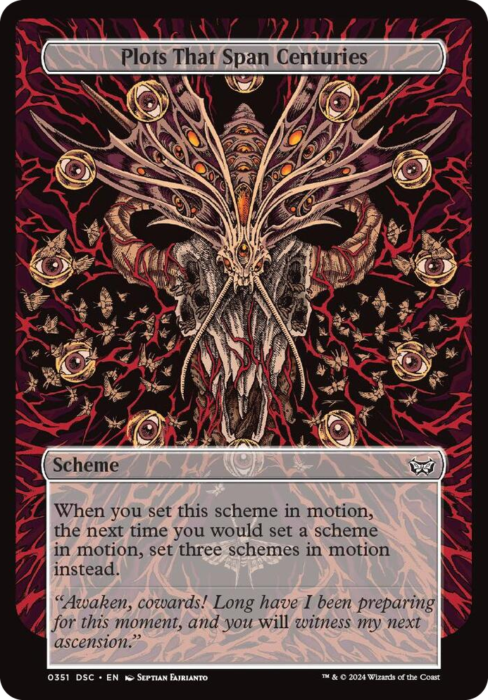 0351 Plots That Span Centuries (Full Art) C Archenemy: Duskmourn