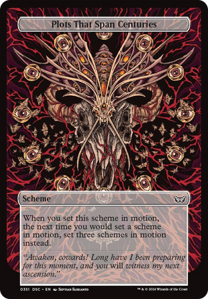 0351 Plots That Span Centuries (Full Art) C Archenemy: Duskmourn