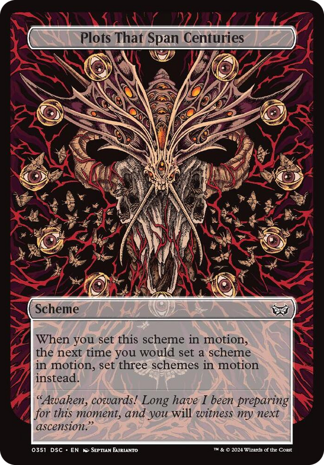 0351 Plots That Span Centuries (Full Art) C Archenemy: Duskmourn