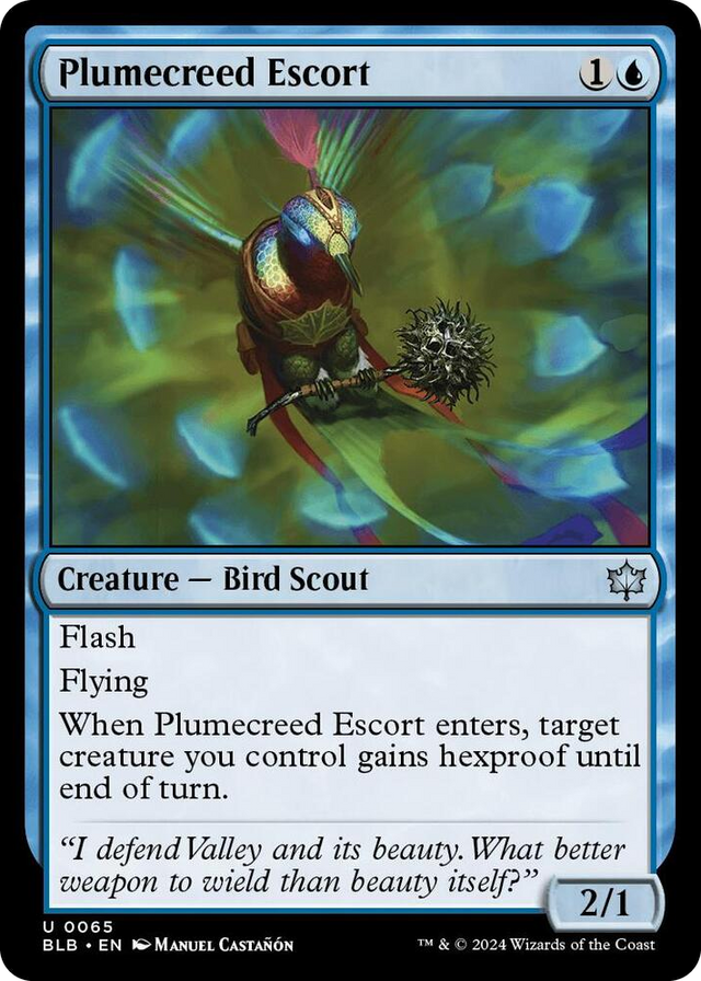 0065 Plumecreed Escort U Bloomburrow