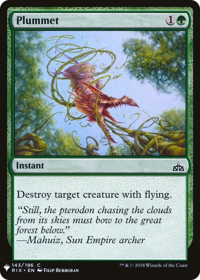 0143 Plummet C The List Reprints