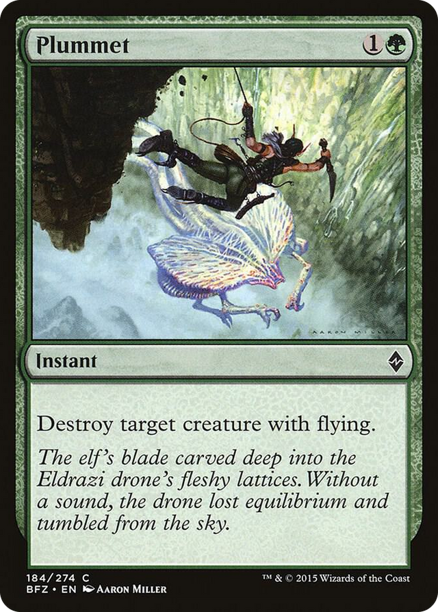 0184 Plummet C Battle for Zendikar