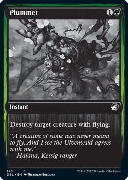 0193 Plummet C Innistrad: Double Feature