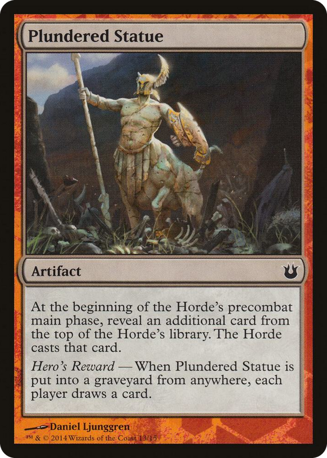 0013 Plundered Statue S Hero's Path Promos