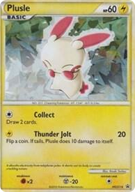 0016 Plusle - HGSS16 Promo HGSS Promos