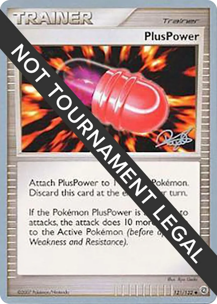 0121 PlusPower - 2008 (Paul Atanassov) Uncommon World Championship Decks