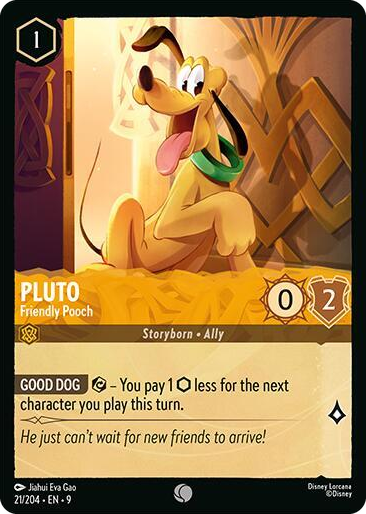 0021 Pluto - Friendly Pooch Common Fabled