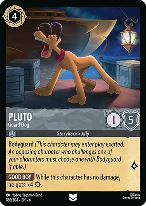 0186 Pluto - Guard Dog Uncommon Azurite Sea