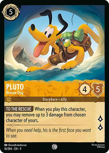 0016 Pluto - Rescue Dog Common Fabled