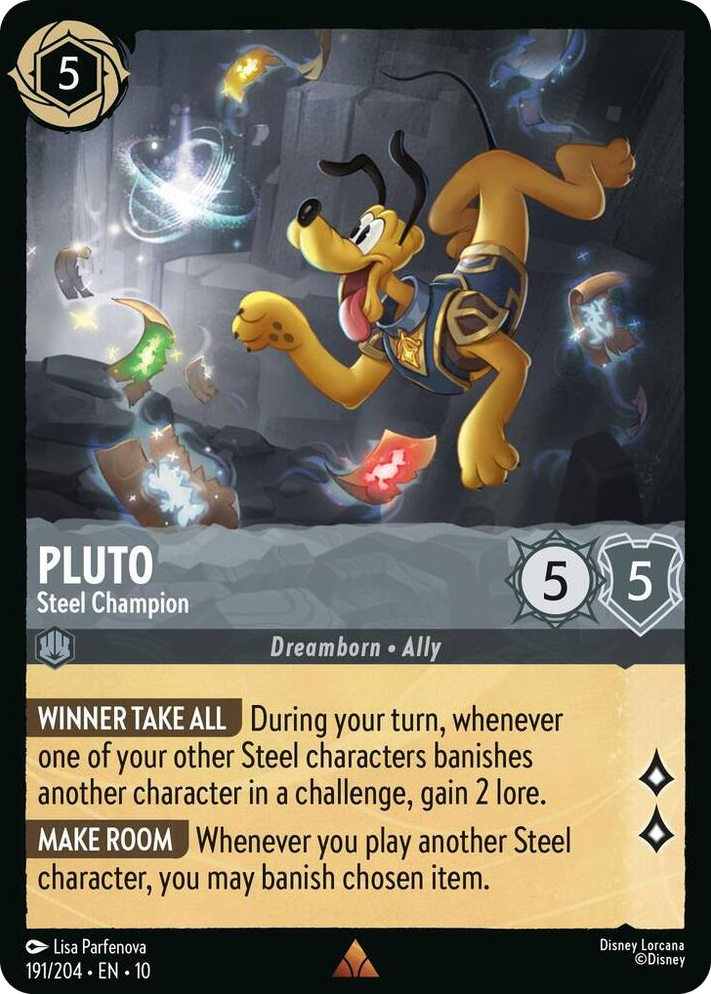 0191 Pluto - Steel Champion Rare Whispers in the Well