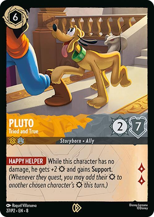 0027 Pluto - Tried and True Promo Disney Lorcana Promo Cards