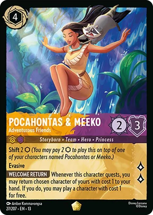 0027 Pocahontas & Meeko - Adventurous Friends Legendary Attack of the Vine!